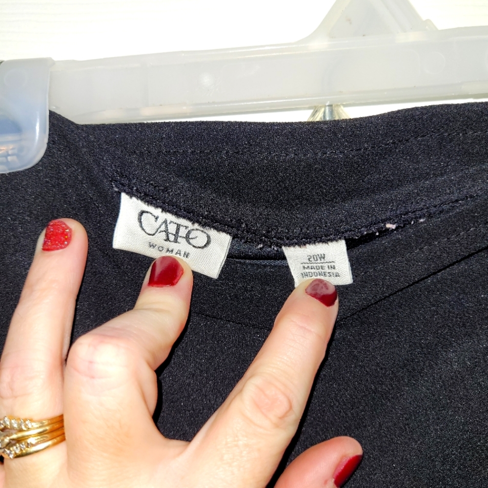 Cato black skirt